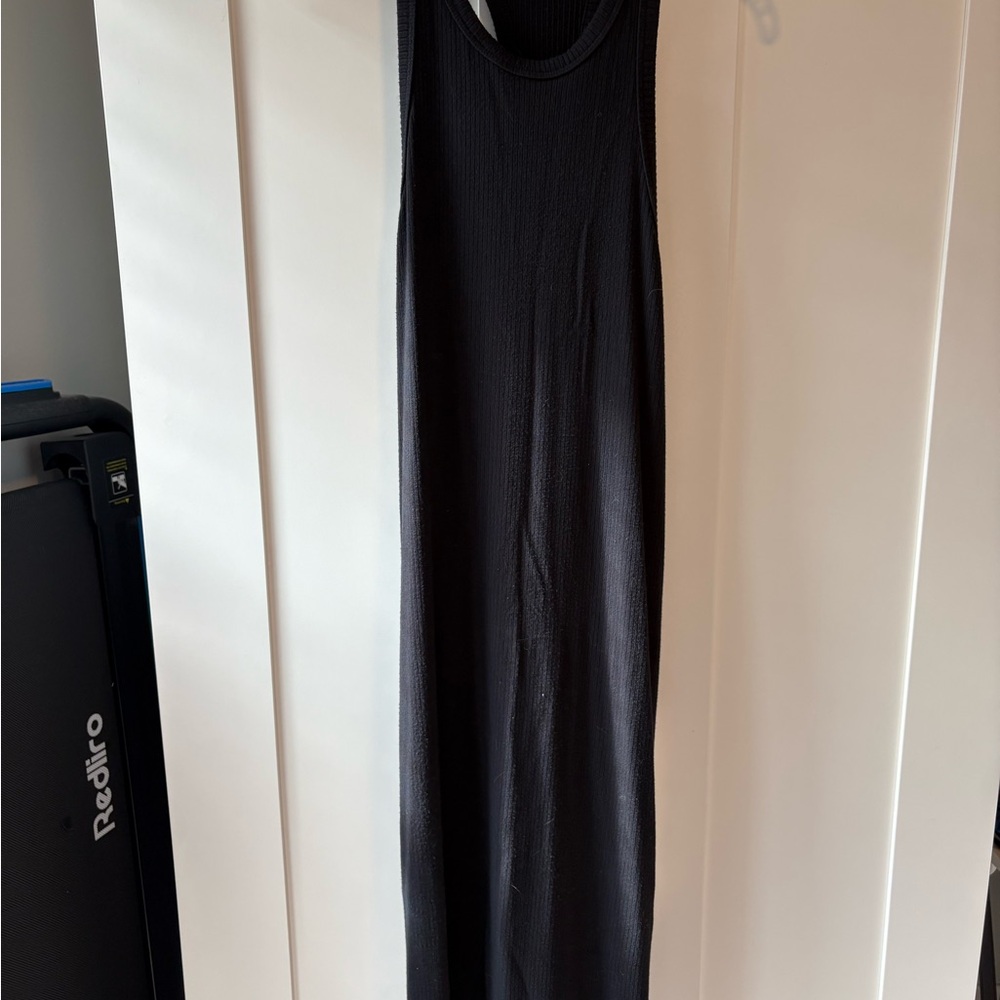 Abercrombie & Fitch Black Sheath Halter Dress
